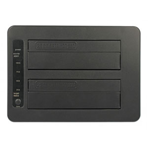 Station USB-C pour 2x SATA HDD / SSD avec Clone