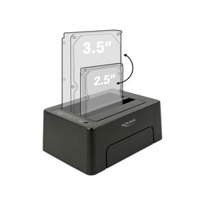 Station USB-C pour 2x SATA HDD / SSD avec Clone