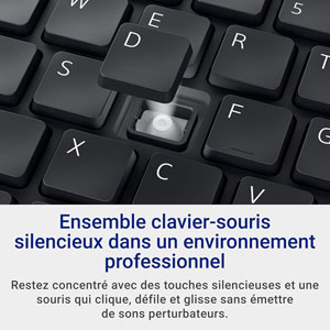 Pro Compact Silent Keyboard and Mouse