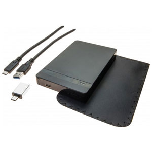 DEXLAN Boîtier USB 3.1 Type-C pour HDD/SSD 2.5 - 738303 moins