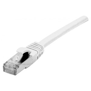 photo RJ45 (CAT6a) sur CAT7 S/FTP LSOH SNG - 2m / Blanc