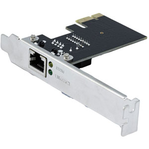 photo Carte PCI-Express Gigabit + Low Profile