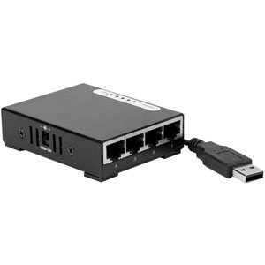 Switch 5 ports Gigabit alimentation USB