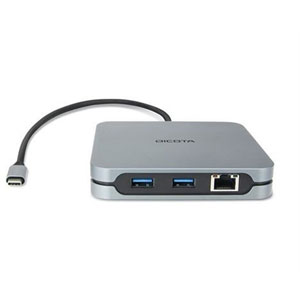 photo Station d'accueil - gris 2x HDMI