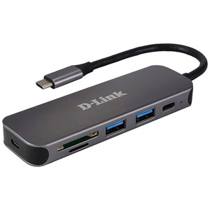 photo Hub USB-C 5-en-1 avec lecteur de carte