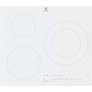 table de cuisson induction 60cm 3 feux 7400w blanc - spi9544w