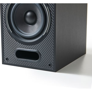 Horus 6B - Noir, Carbone (la paire)