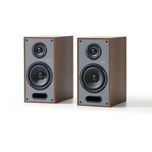 Horus 6B - Noyer, Gris foncé (la paire)