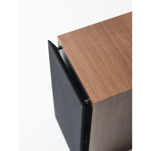 Horus 6B - Noyer, Gris foncé (la paire)