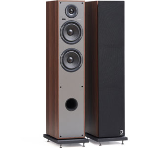 Horus 11F Active BT - Noyer, Gris foncé (la paire)