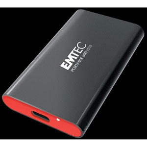 Emtec X200 disque SSD externe 256 Go - Usb 3.0 (Usb-A) sur