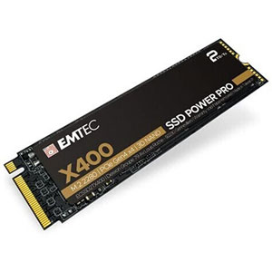 EMTEC X400 SSD Power Pro M2 2280 NVMe - 2To - ECSSD2TX400 moins