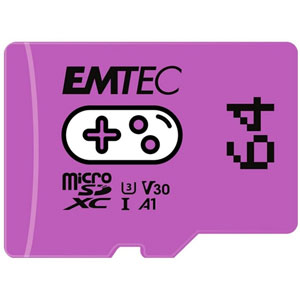 microSD UHS-I U3 V30 A1/A2 Gaming - 64Go