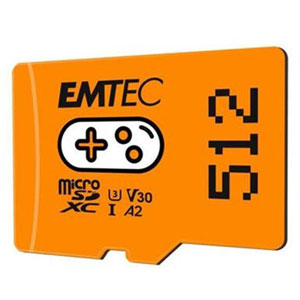 microSD UHS-I U3 V30 A1/A2 Gaming - 512Go