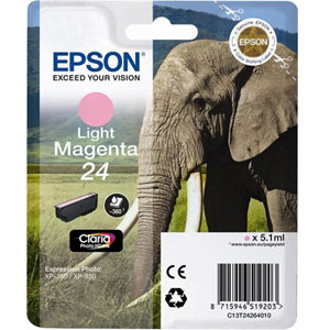 photo Série Elephant - Magenta clair - 24/ 360 pages