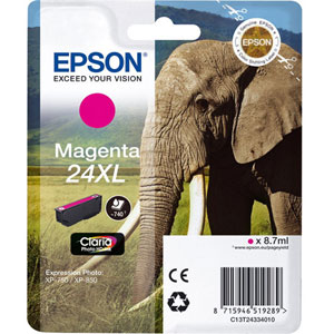 photo Série Elephant - Magenta - 24XL/ 740 pages