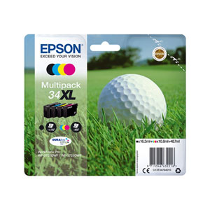 photo 34XL - Série Balle de golf/ Multipack 4 couleurs