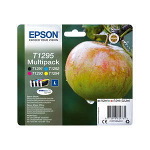 photo T1295 - Série Pomme/ Multipack 4 couleurs