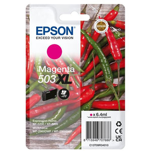 photo Piments Magenta 503 XL rouge, 470 pages