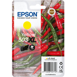 photo Piments Yellow 503 XL jaune, 470 pages