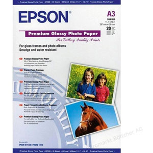 photo Papier Photo Premium Glacé A3 255g - 20 feuilles