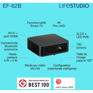 Lifestudio Pop Plus EF-62B - Noir