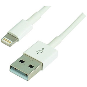 photo Cable USB-C - micro USB - blanc