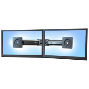 photo Kit de montage pour 2 écrans LCD -17 -24 / Noir