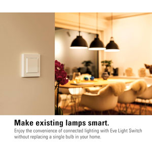 Eve Light Switch - Interrupteur mural intelligent