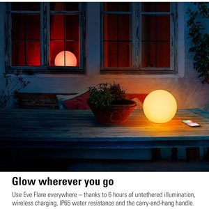 Eve Flare - Lampe LED intelligente portable