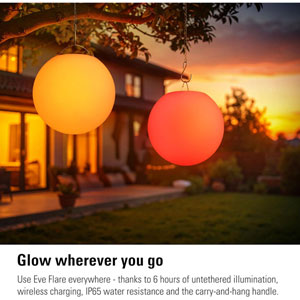 Eve Flare - Lampe LED intelligente portable