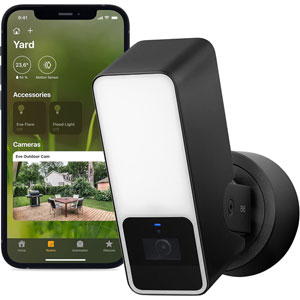 Eve Outdoor Cam -  Caméra avec projecteur