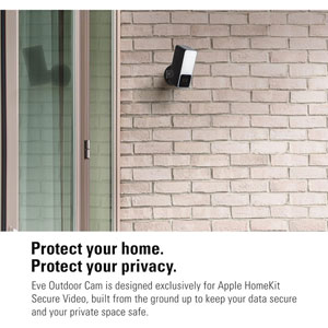 Eve Outdoor Cam -  Caméra avec projecteur