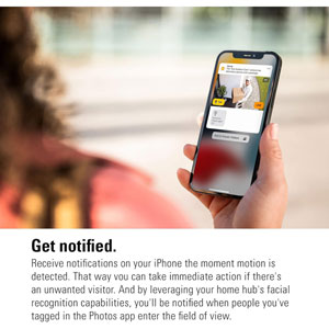 Eve Outdoor Cam -  Caméra avec projecteur