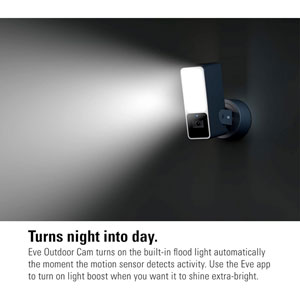 Eve Outdoor Cam -  Caméra avec projecteur