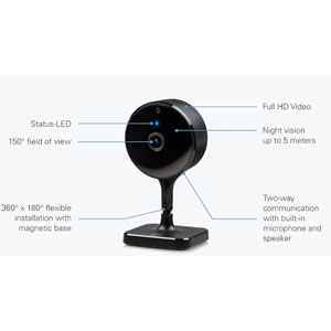 Eve Cam - Caméra intérieure intelligente