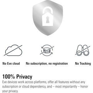 Eve Cam - Caméra intérieure intelligente