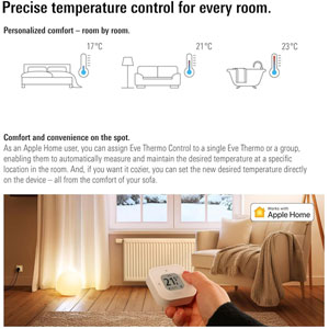 Eve Thermo Matter - Vanne radiateur intelligente