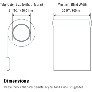 Eve MotionBlinds - Kit de motorisation pour stores
