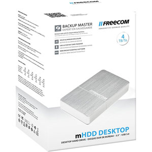 mHDD desktop - 4To / Argent