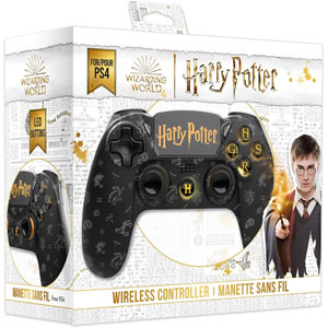 Manette Sans Fil pour PS4 - Harry Potter / Noir