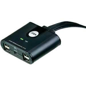 photo Hub 4 ports USB 2.0 commutable vers 4 PC/MAC