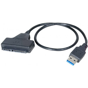 photo Adaptateur USB3.0/SATA 2.5  SSD-HDD Auto-alimenté