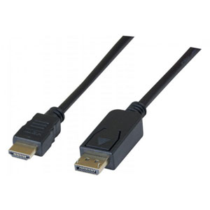 photo Cordon DisplayPort 1.2 vers HDMI 1.4 - 2m