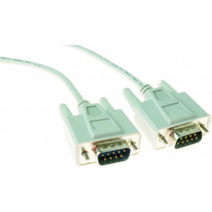 photo Cable null modem DB9 M/M - 1.8m