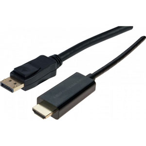 photo Cordon DisplayPort 1.2 vers HDMI 2.0 actif - 2m