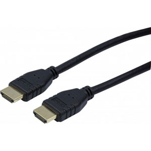 photo Cordon HDMI Ultra HighSpeed avec Ethernet Or - 1m
