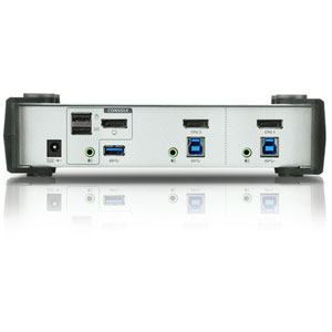 KVMP DisplayPort 2 ports USB 3.0 (câbles inclus)