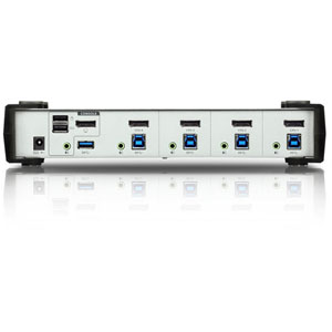 KVMP DisplayPort 4 ports USB 3.0 (câbles inclus)