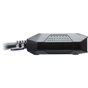 KVM à câble HDMI 4K USB 2 ports + sélecteur port
